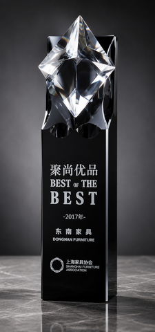 Tall Diamond Column Crystal Award - custom crystal awards with your logo